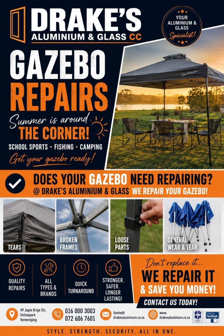 Drakes Aluminium and Glass Vereeniging 5