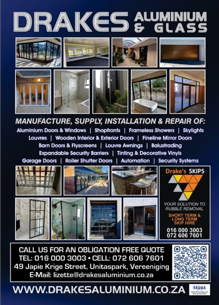 Drakes Aluminium and Glass Vereeniging 1