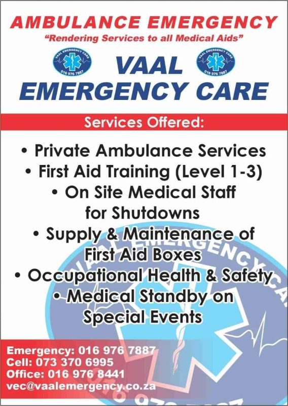 Vaal Emergency Care 86