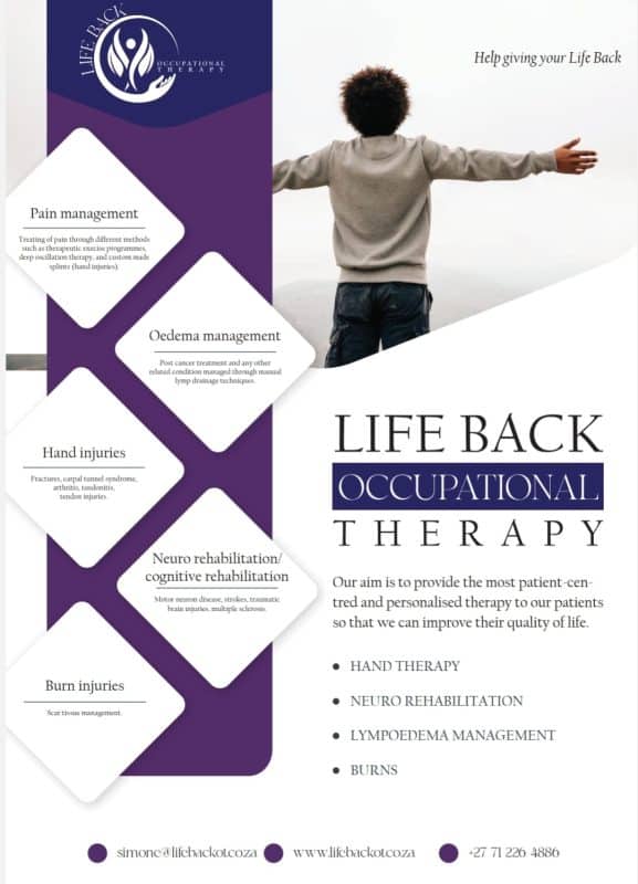 Life Back Occupational Therapy Vanderbijlpark 1
