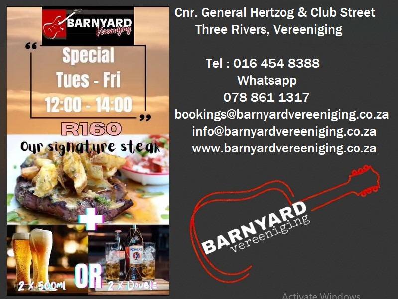 Barnyard Vereeniging 4