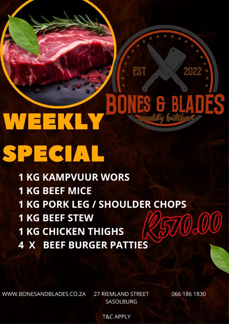 Bones and Blades Quality Butcher Sasolburg 83