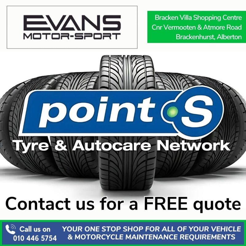 Evans Motorsport Point S Alberton
