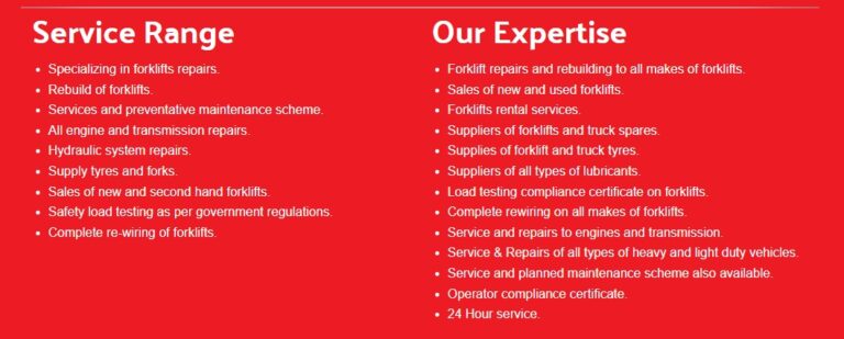 Shisa Forklift Services 4