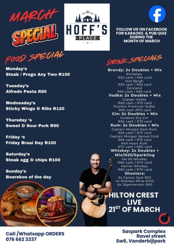 Hoff’s Place Vanderbijlpark 2