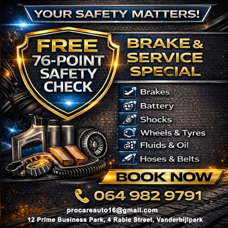 Pro Care Auto Vanderbijlpark 4