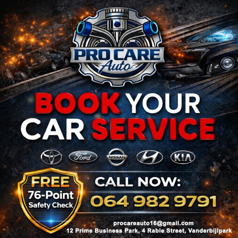 Pro Care Auto Vanderbijlpark 3