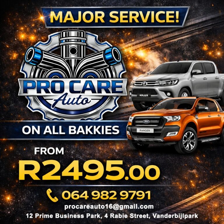 Pro Care Auto Vanderbijlpark 5